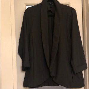 Torrid grey blazer